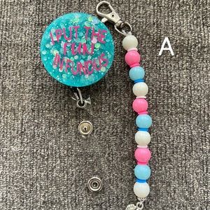 Badge Reel Labor and Delivery Teaching Dilation Beads Clip On Tool Set